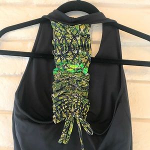 Athletic tank top with built in bra.